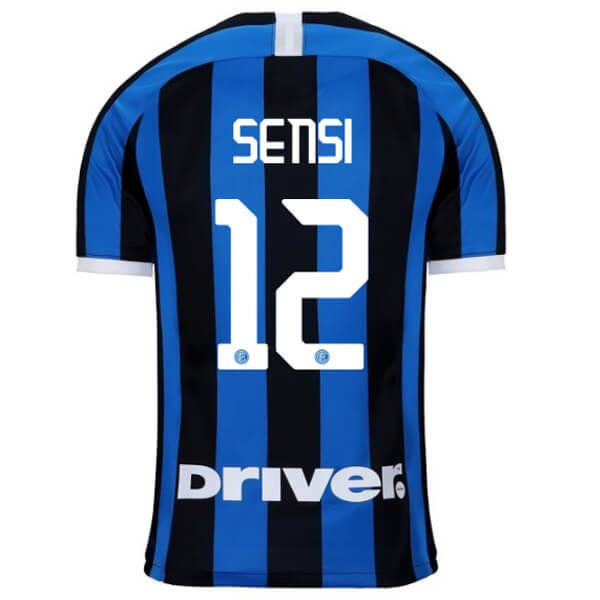 Camiseta Inter Milan NO.12 Sensi 1ª Kit 2019 2020 Azul